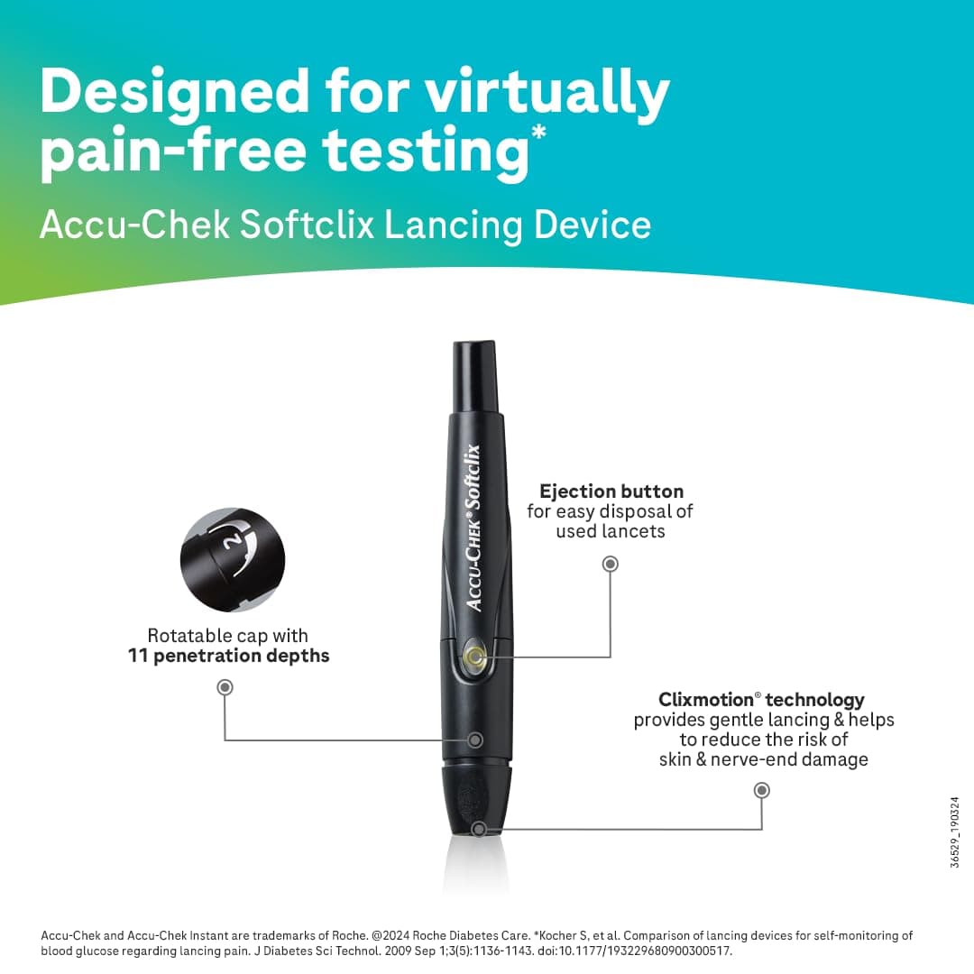Accu Chek Instant Glucometer Kit