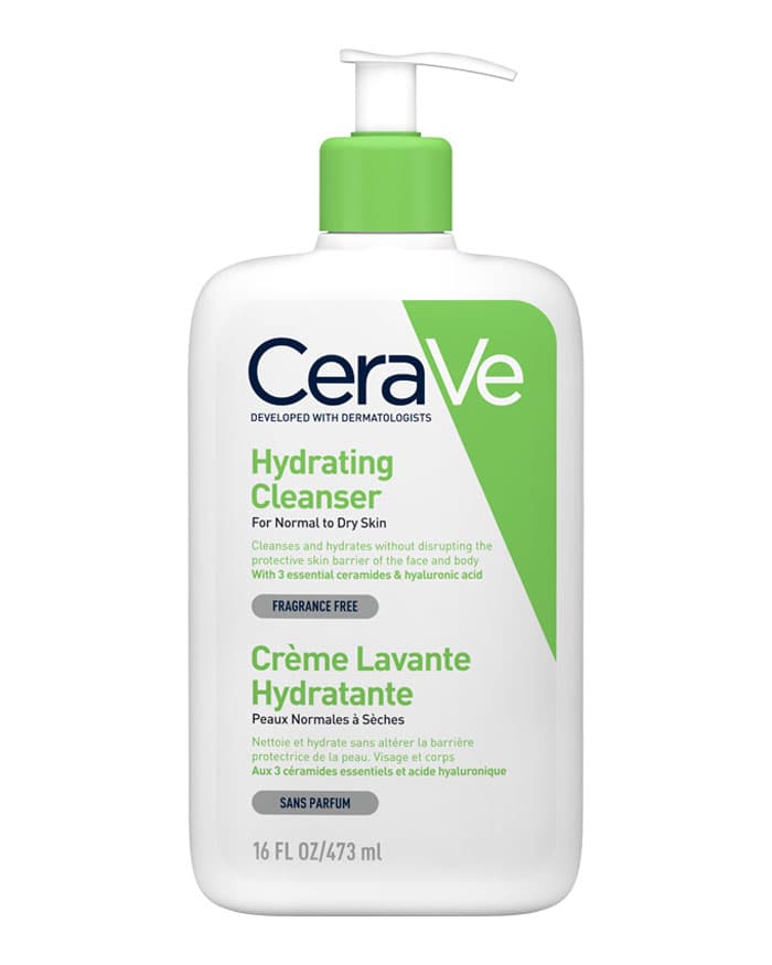 Cerave Hydrating Non-Foaming Daily Facial Cleanser For Normal To Dry Skin - 473Ml