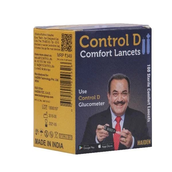 Control D Comfort Lancets